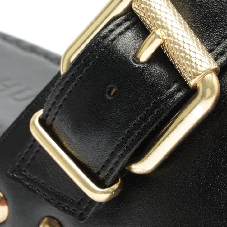 Schutz N42F196hiç deri düz siyah