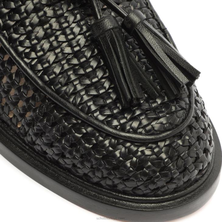 Schutz N42F518hanna düz siyah