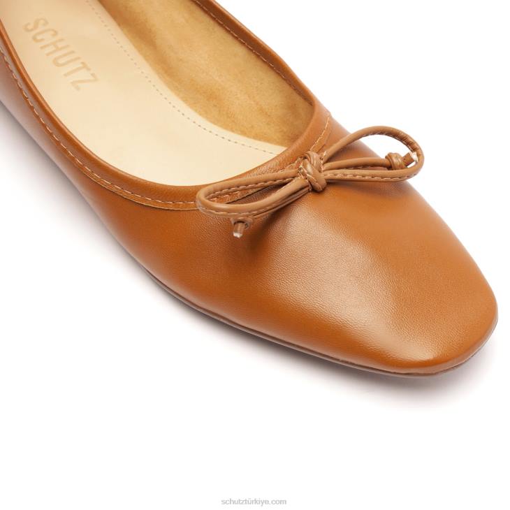 Schutz N42F566arissa nappa deri düz yeni ahşap