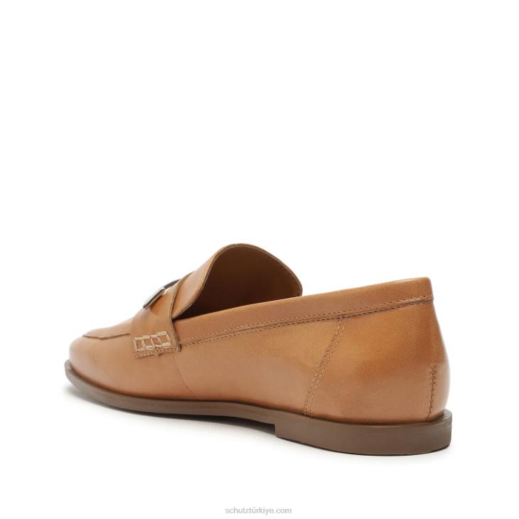 Schutz N42F587desmond kazeina düz kahverengi