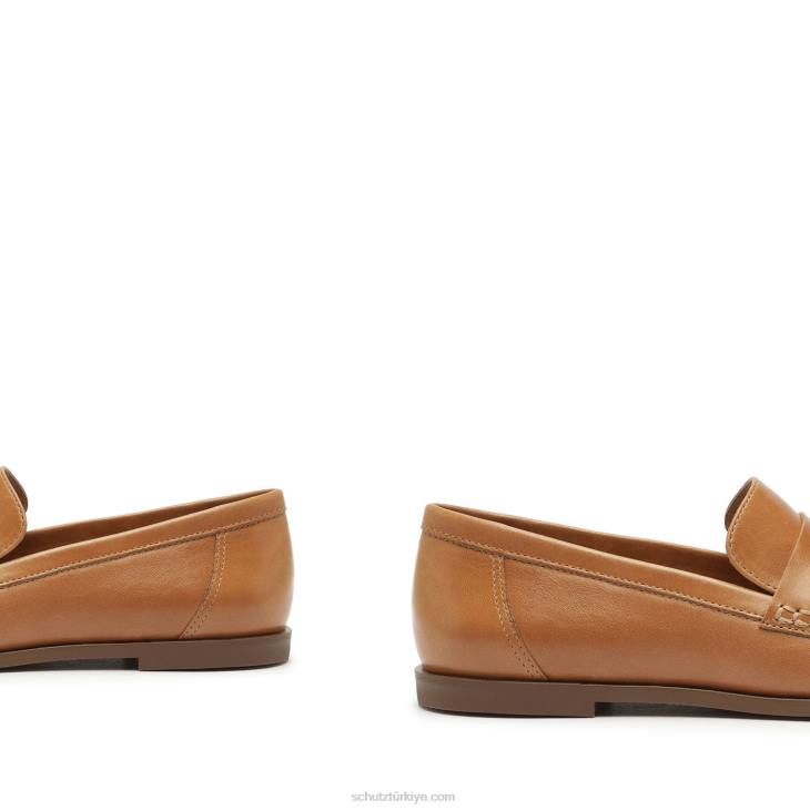 Schutz N42F587desmond kazeina düz kahverengi