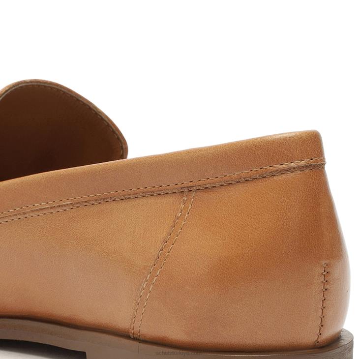 Schutz N42F587desmond kazeina düz kahverengi