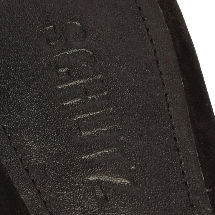 Schutz N42F609chayla nubuk düz siyah