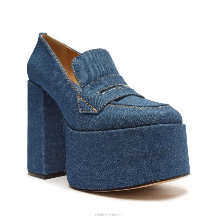 Schutz N42F176viola gündelik platform pompası mavi