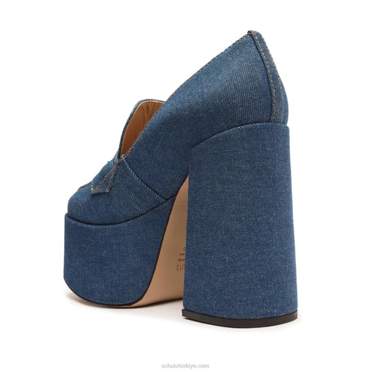 Schutz N42F176viola gündelik platform pompası mavi