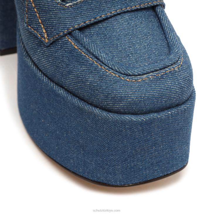 Schutz N42F176viola gündelik platform pompası mavi