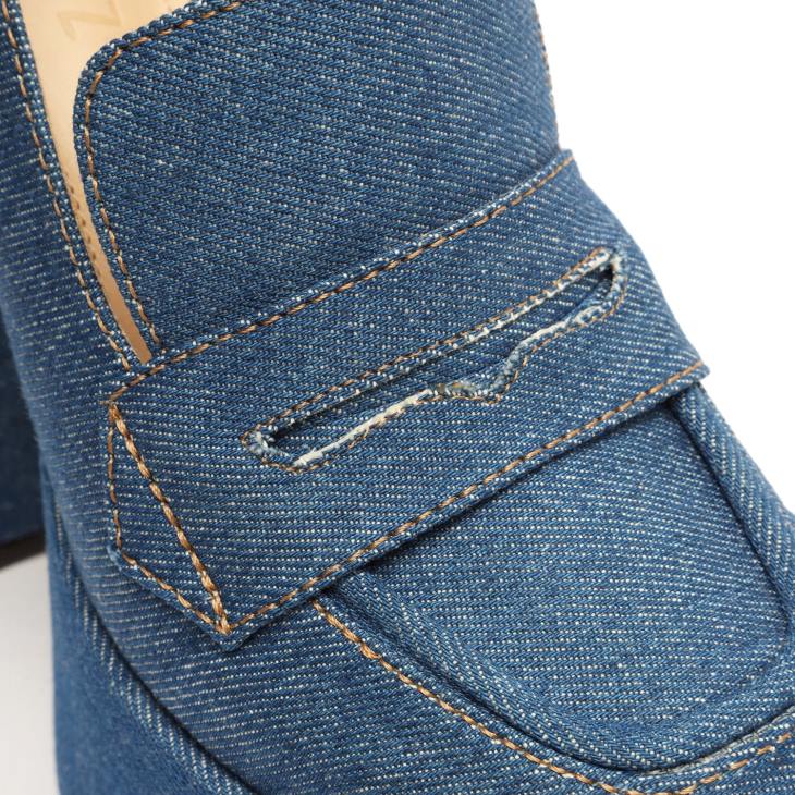 Schutz N42F176viola gündelik platform pompası mavi