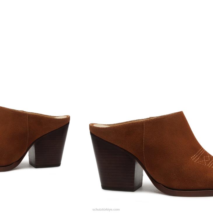 Schutz N42F192sokak inek süet pompa yeni ahşap