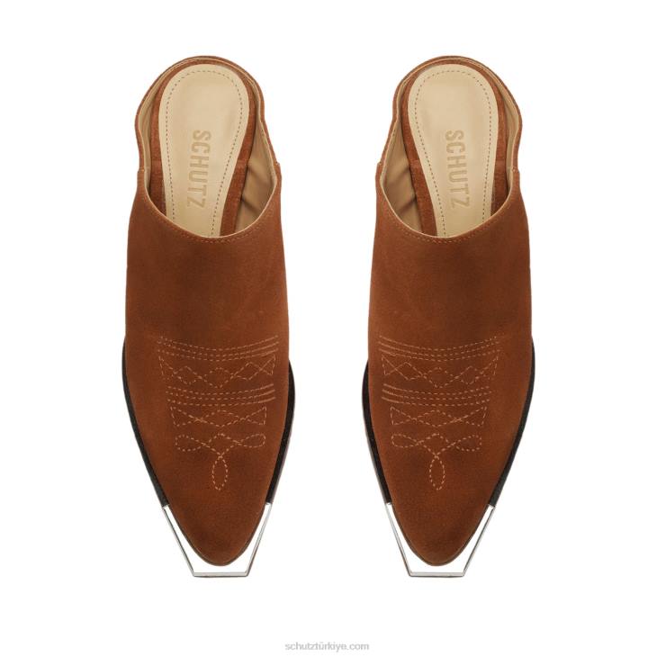 Schutz N42F192sokak inek süet pompa yeni ahşap