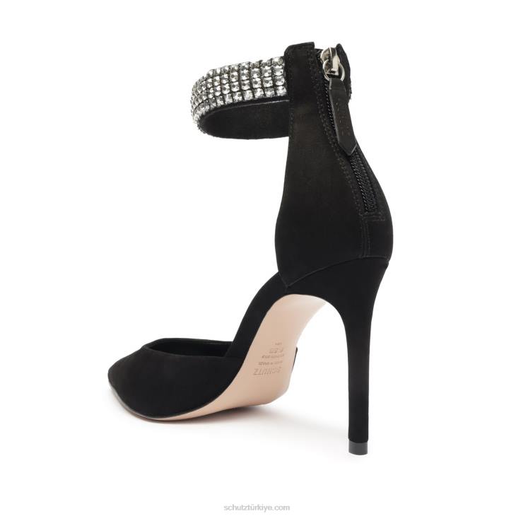 Schutz N42F422laverne nubuk pompa siyah