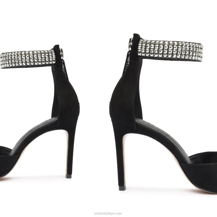 Schutz N42F422laverne nubuk pompa siyah