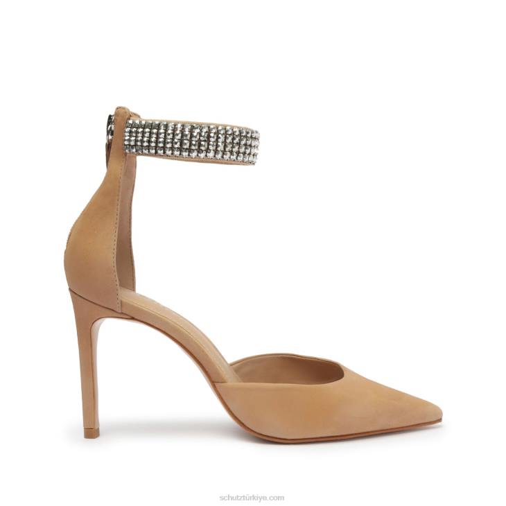 Schutz N42F423laverne nubuk pompa gerçek bej