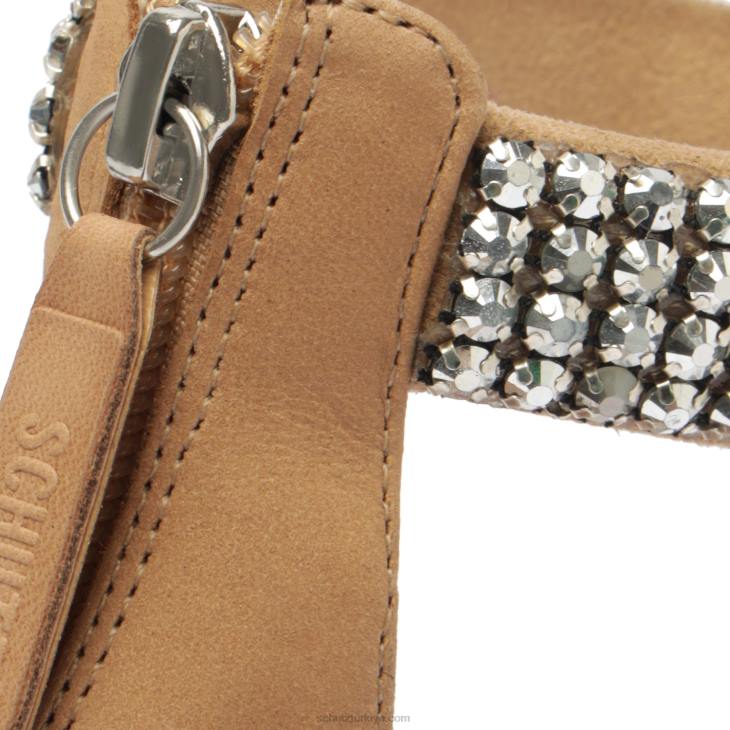 Schutz N42F423laverne nubuk pompa gerçek bej