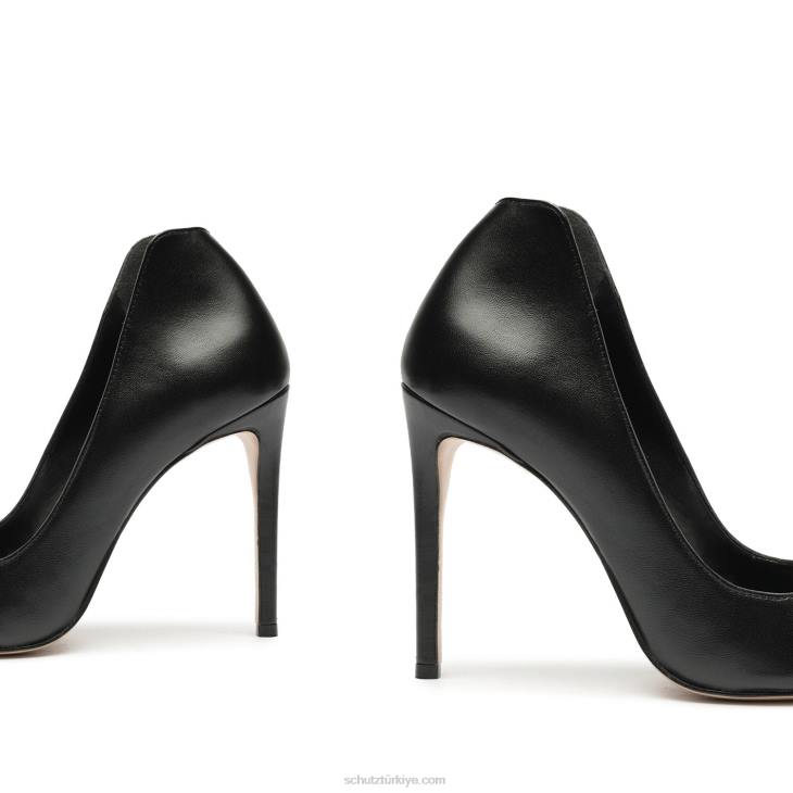 Schutz N42F427arlette nappa deri pompa siyah