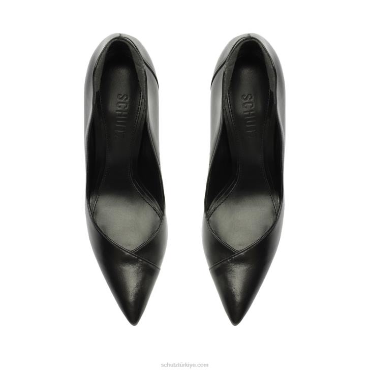 Schutz N42F427arlette nappa deri pompa siyah