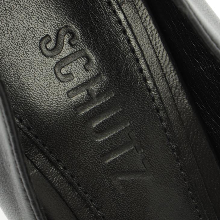 Schutz N42F427arlette nappa deri pompa siyah