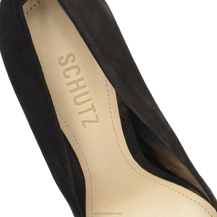 Schutz N42F437lou lo nubuk pompası siyah