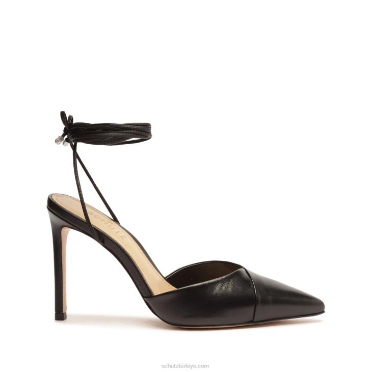 Schutz N42F445monet napa deri pompa siyah