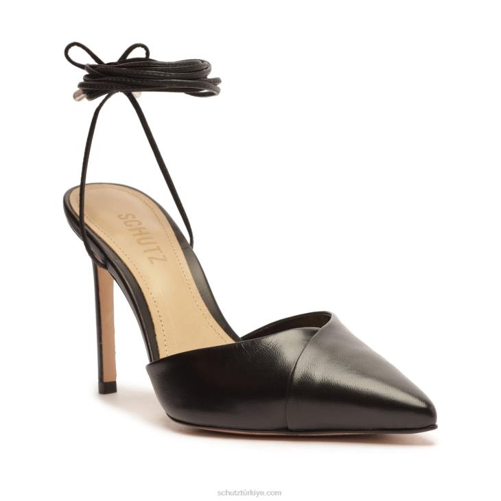 Schutz N42F445monet napa deri pompa siyah