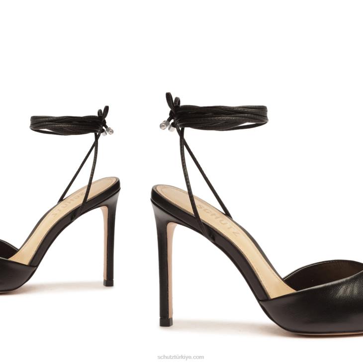 Schutz N42F445monet napa deri pompa siyah