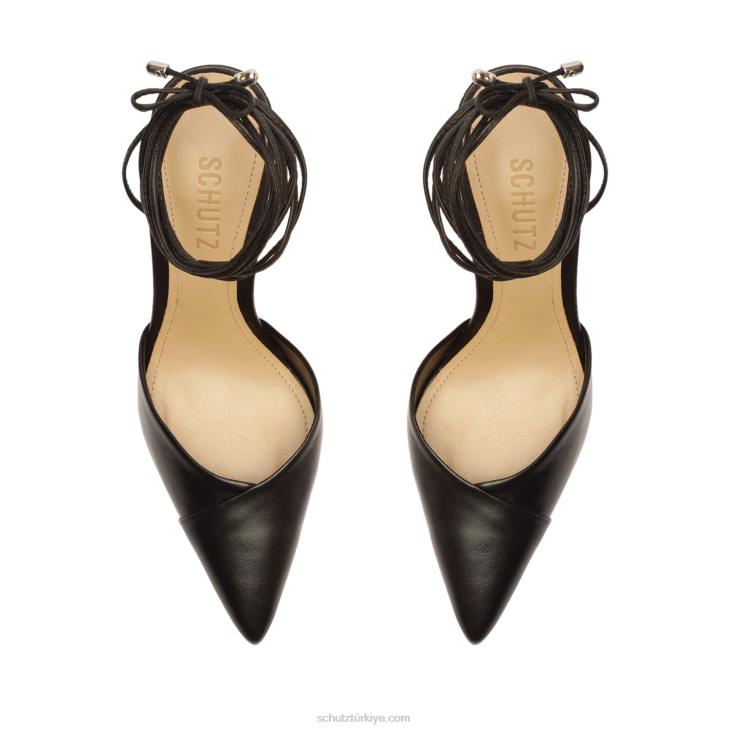 Schutz N42F445monet napa deri pompa siyah