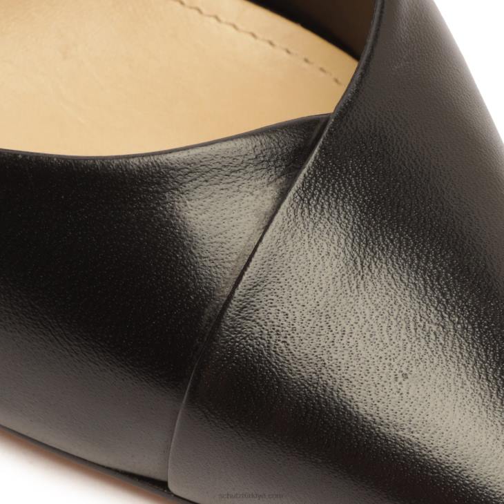 Schutz N42F445monet napa deri pompa siyah