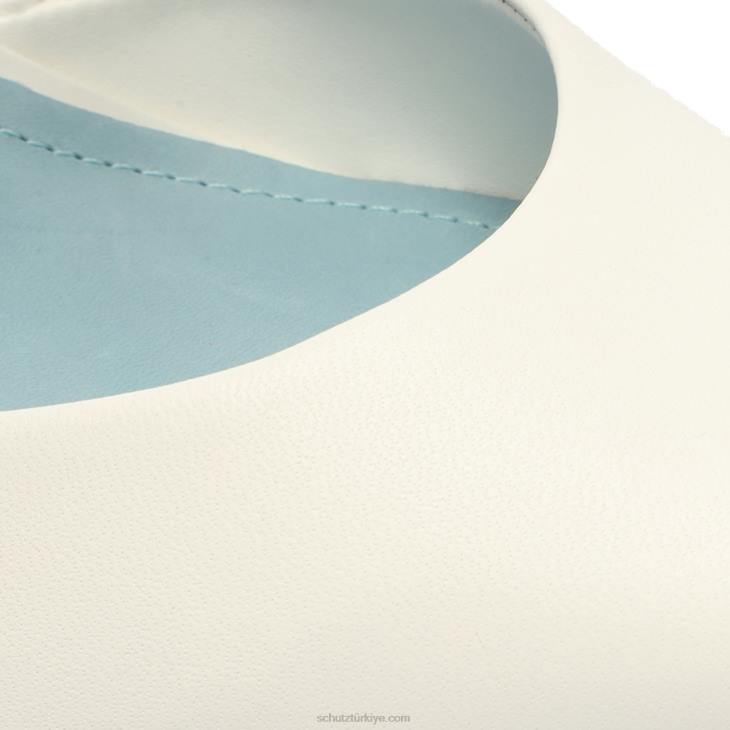 Schutz N42F446inci napa deri pompa beyaz