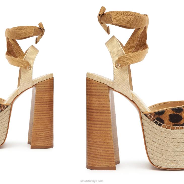 Schutz N42F649nala deri pompa siyah