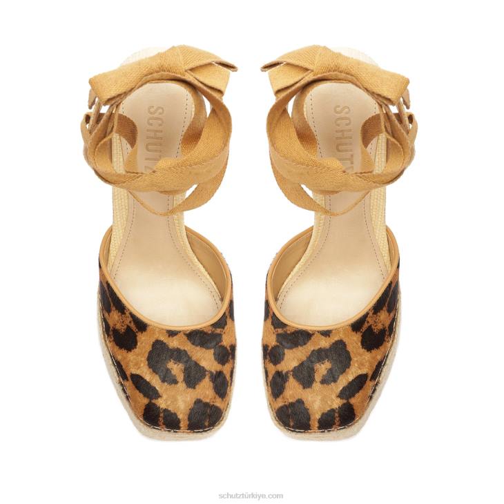 Schutz N42F649nala deri pompa siyah