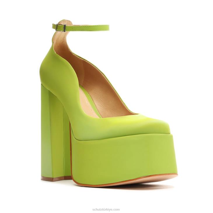 Schutz N42F657Darlene pompası yeşil