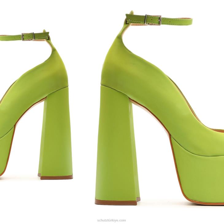 Schutz N42F657Darlene pompası yeşil