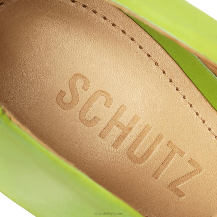 Schutz N42F657Darlene pompası yeşil