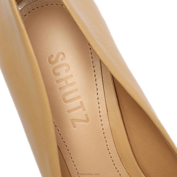 Schutz N42F685lou lo nappa deri pompa açık bej
