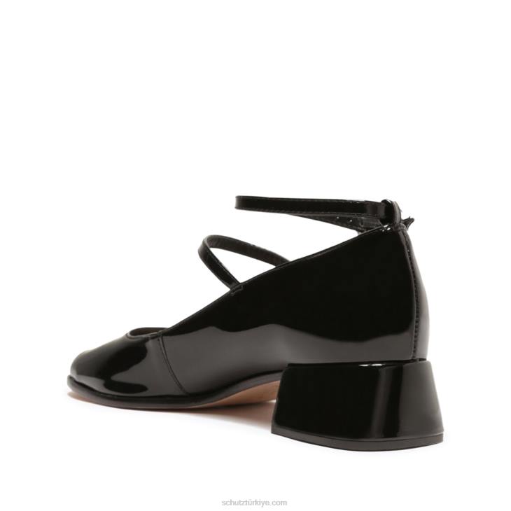 Schutz N42F688dorothy patentli deri pompa siyah