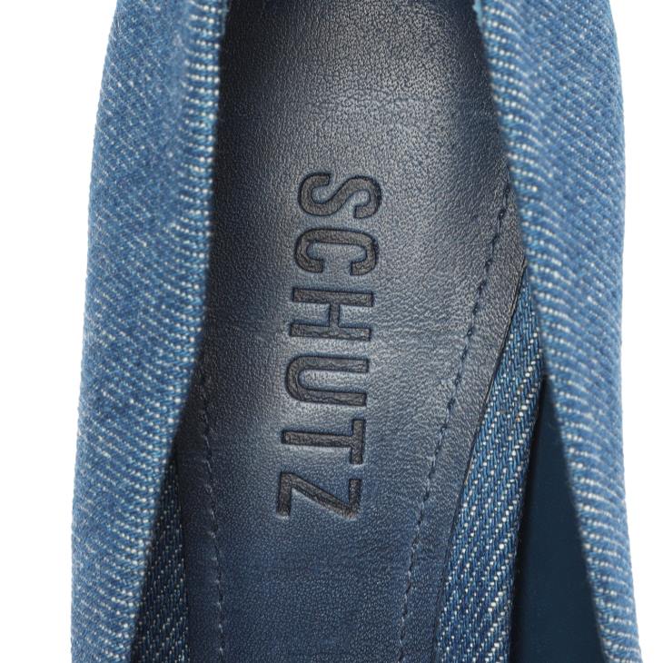 Schutz N42F693lou denim pompa mavi