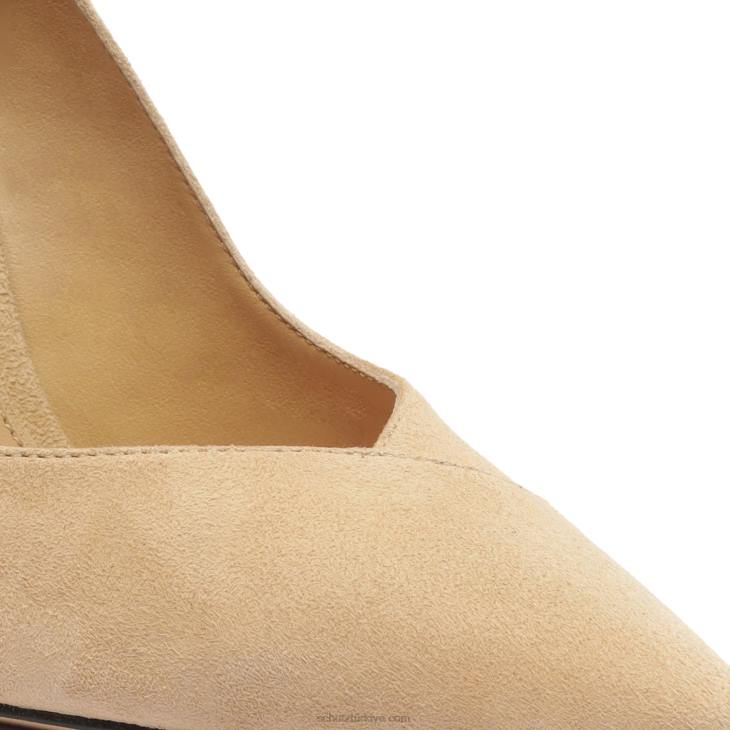 Schutz N42F707arlette süet pompa badem