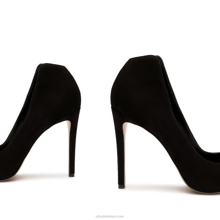 Schutz N42F708arlette süet pompa siyah