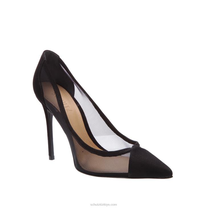 Schutz N42F711myrine nubuk pompası siyah