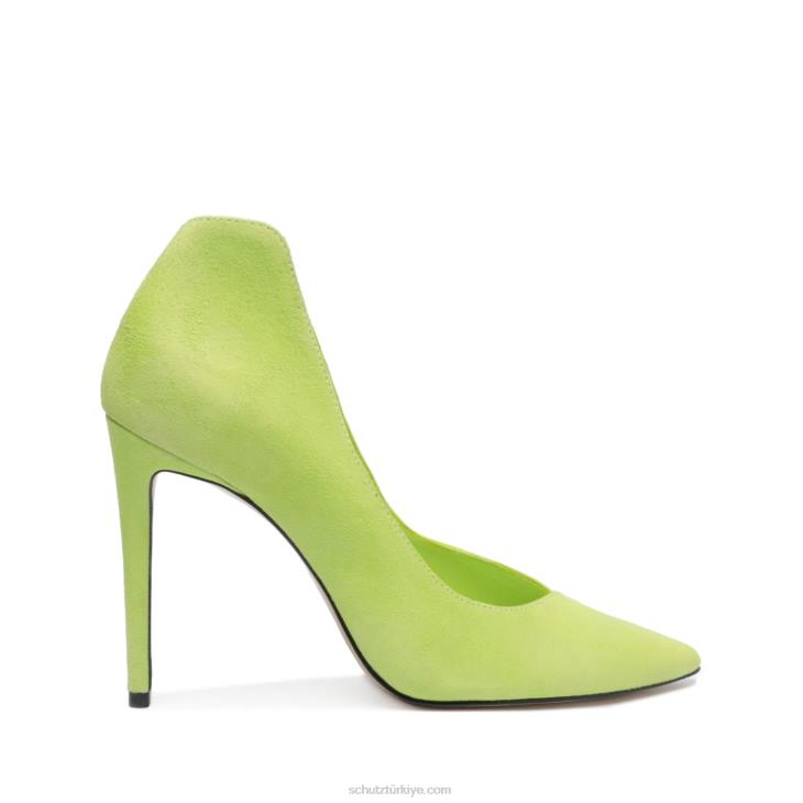 Schutz N42F716arlette süet pompa taze limon