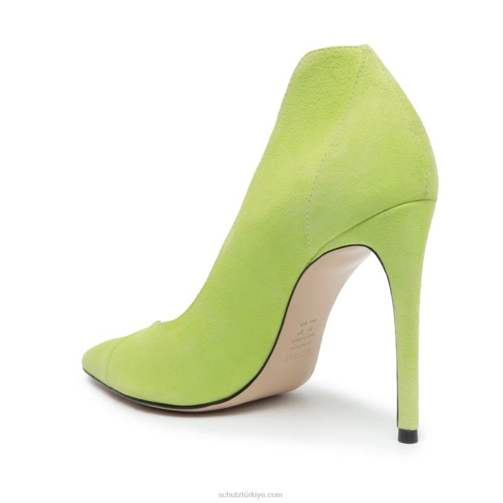 Schutz N42F716arlette süet pompa taze limon