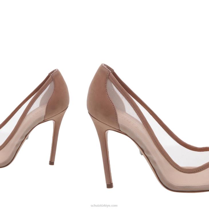 Schutz N42F719myrine nubuk pompası yeni şeftali