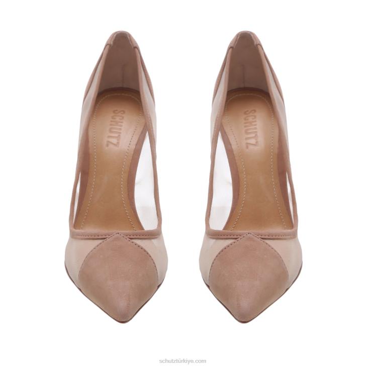 Schutz N42F719myrine nubuk pompası yeni şeftali