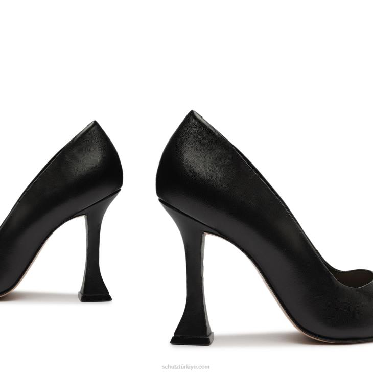 Schutz N42F721leyla nappa deri pompa siyah