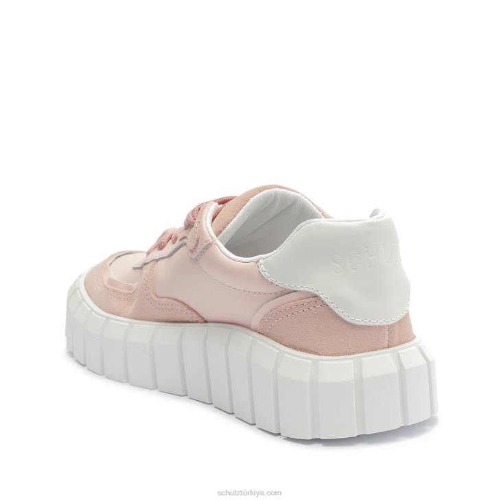 Schutz N42F592timony süet spor ayakkabı açık beyaz
