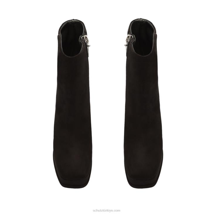 Schutz N42F172selene casual nubuk patik siyah