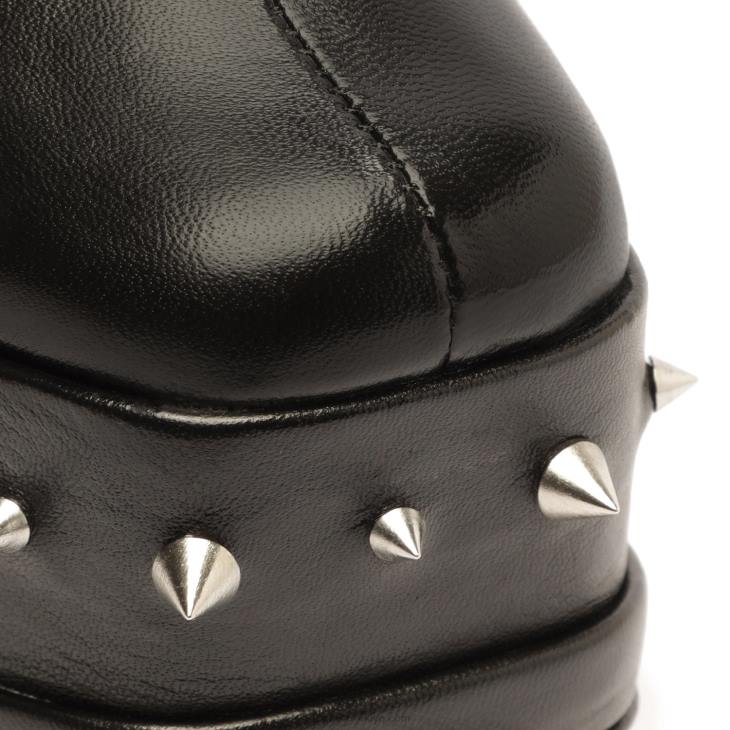 Schutz N42F174selene günlük Çıtçıtlı patik siyah