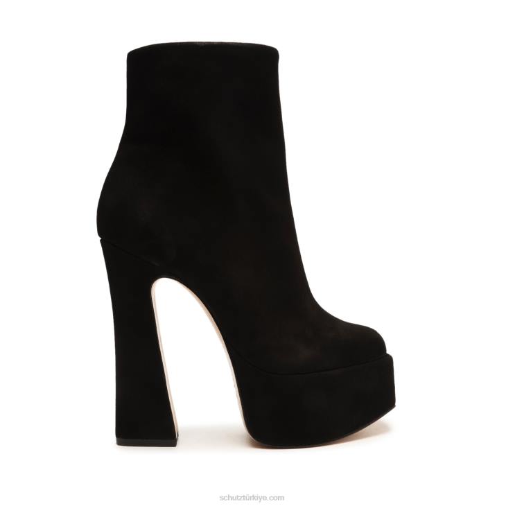 Schutz N42F182dolores platform nubuk patik siyah