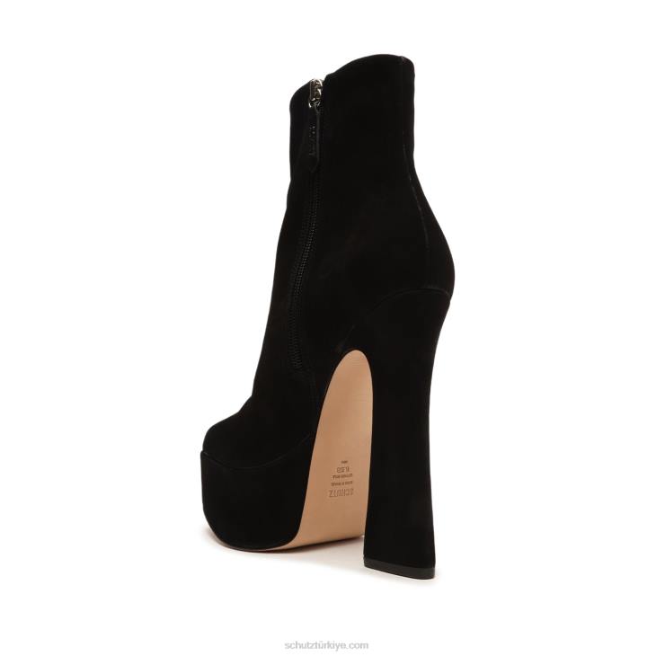 Schutz N42F182dolores platform nubuk patik siyah