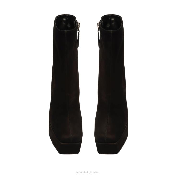 Schutz N42F182dolores platform nubuk patik siyah