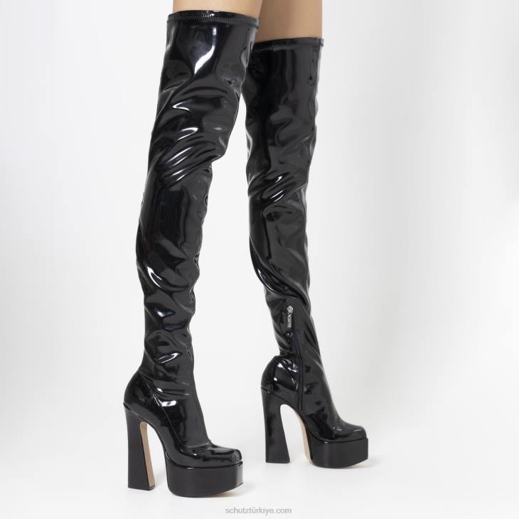Schutz N42F663dolores patentli çizme siyah
